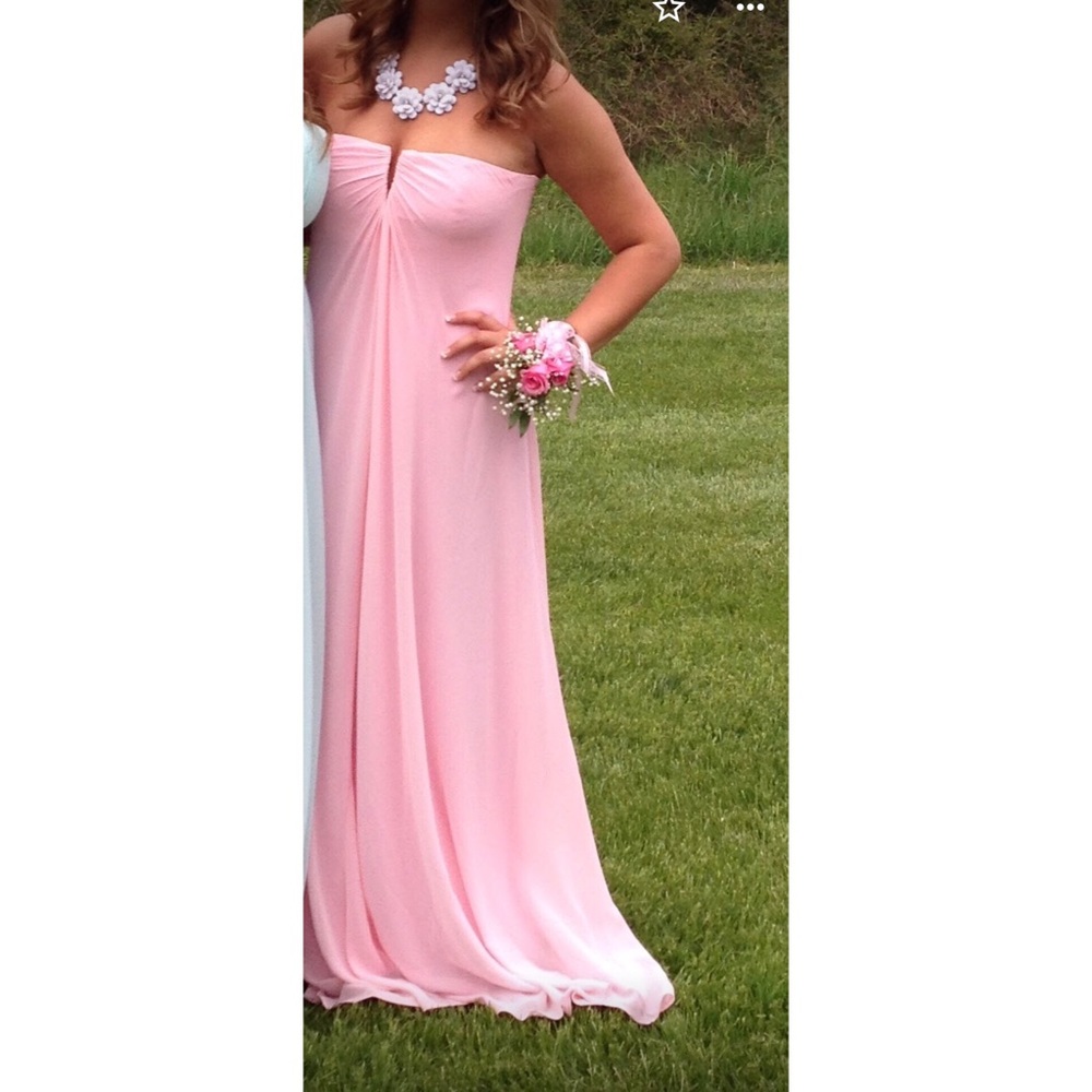 Lulus Prom / Evening Strapless Maxi Dress